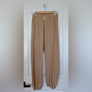 Perfectwhitetee Jogger Sweatpant Tan Size XS